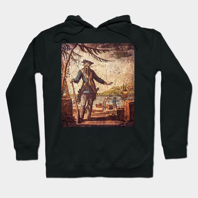 THE PIRATE POSTER Hoodie by kukuvindi